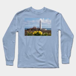 Springtime at St Mary's Island Long Sleeve T-Shirt